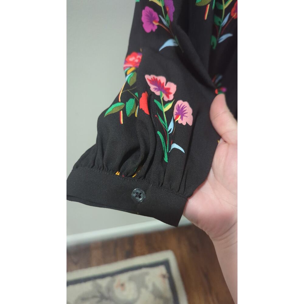 Kate Spade Autumn Floral Dress - Picture 6 of 7